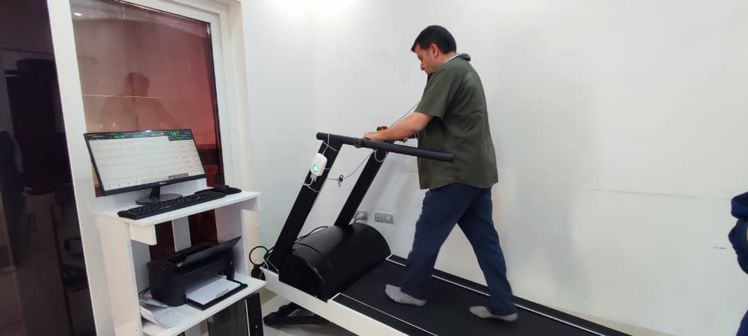 تست ورزش DMS با تردمیل TRACKMASTER آمریکا