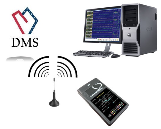 تله مانیتورینگ ECG از DMS آمریکا